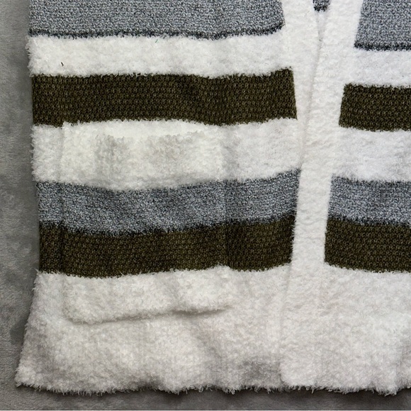 PINK CLOVER Womens extra large double pocket open front cardigan Stitch Fix NWOT - Picture 8 of 11